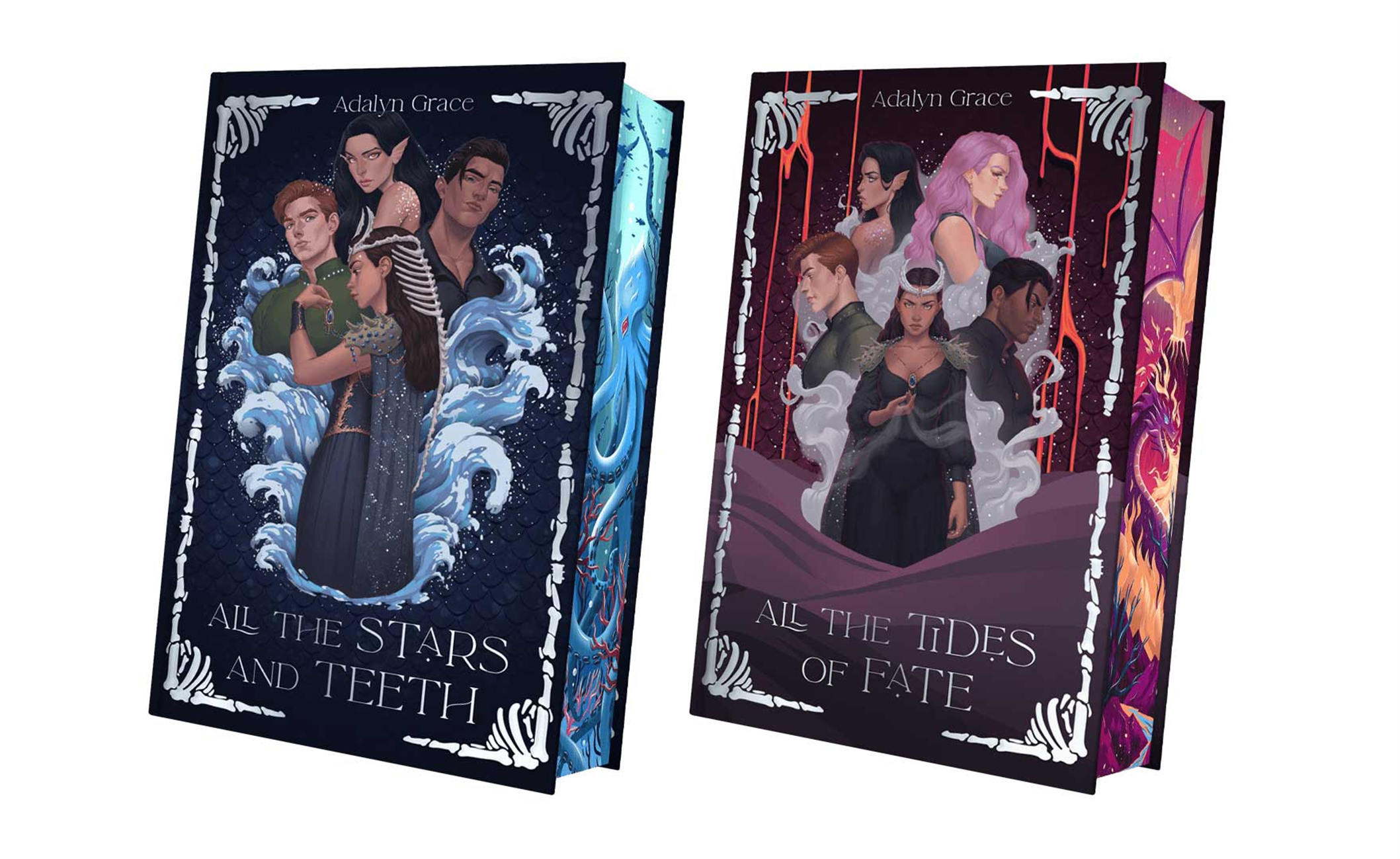 Sparpaket - Krone der sieben Inseln (Band 1 + 2) mit Farbschnitt - Bücherbüchse (Mängelexemplare)