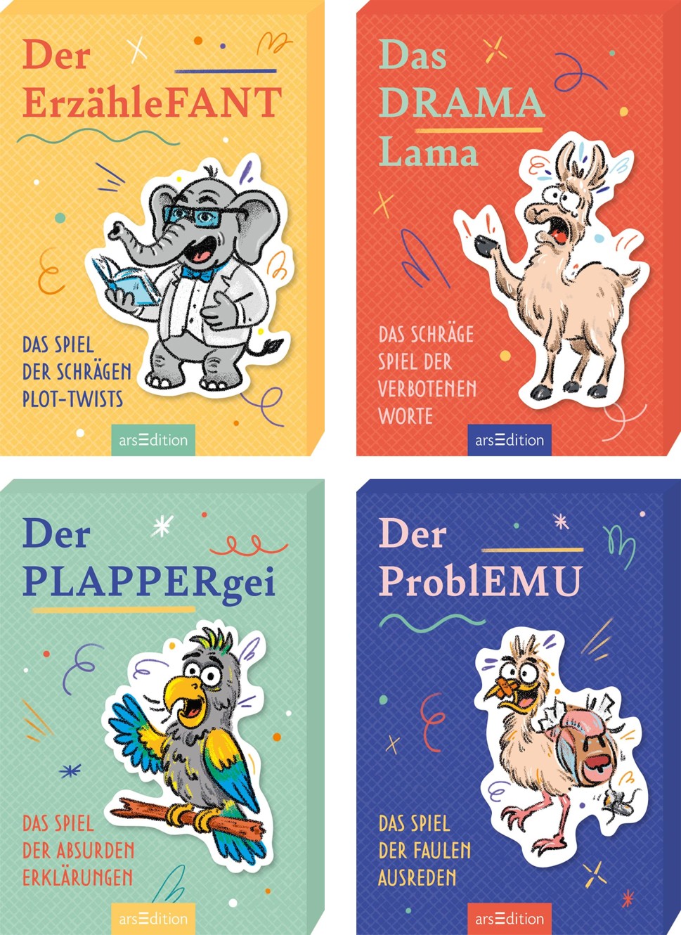 Sparpaket - Erzählefant | Drama-Lama | Plappergei | Problemu