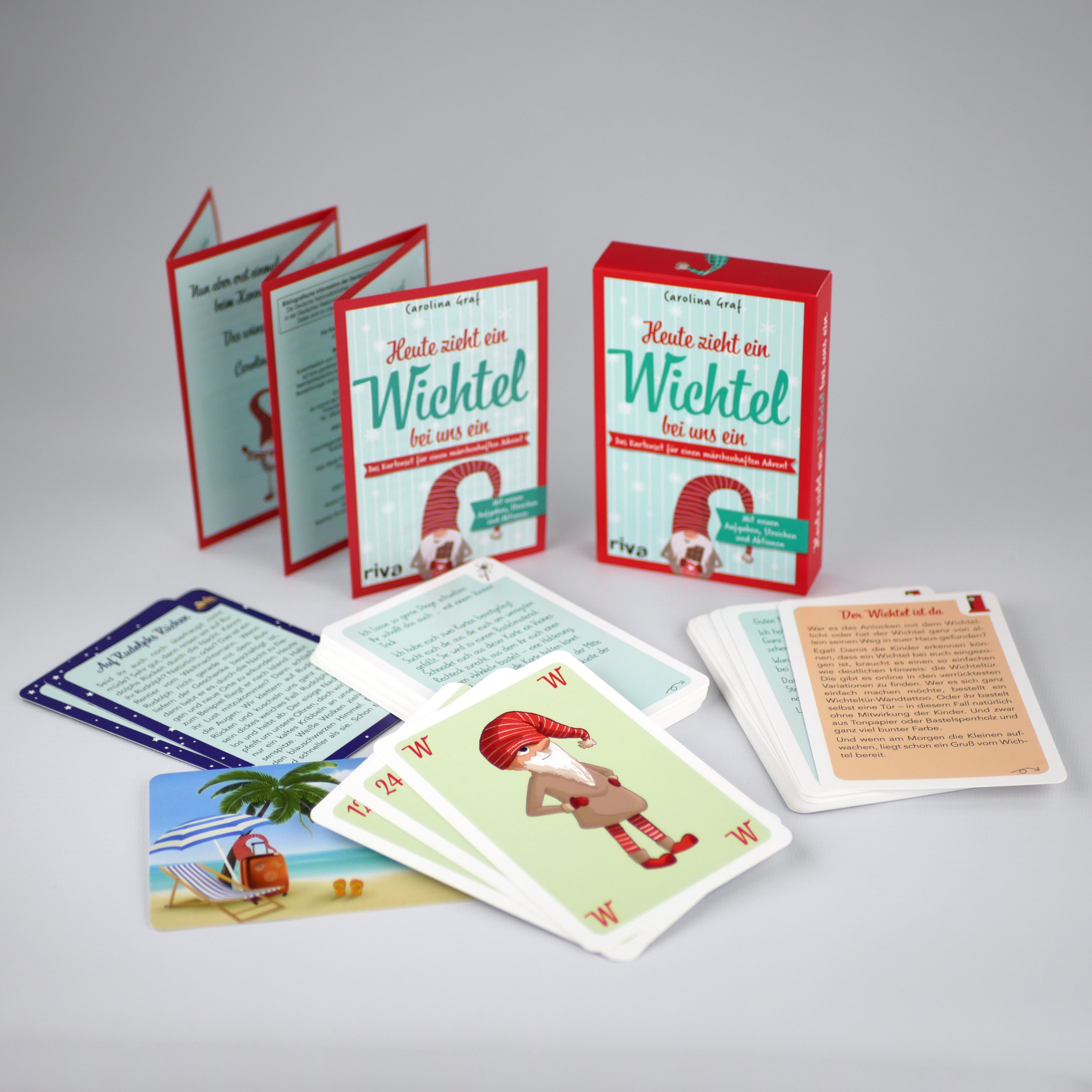 Heute zieht ein Wichtel bei uns ein - Das Kartendeck für einen märchenhaften Advent