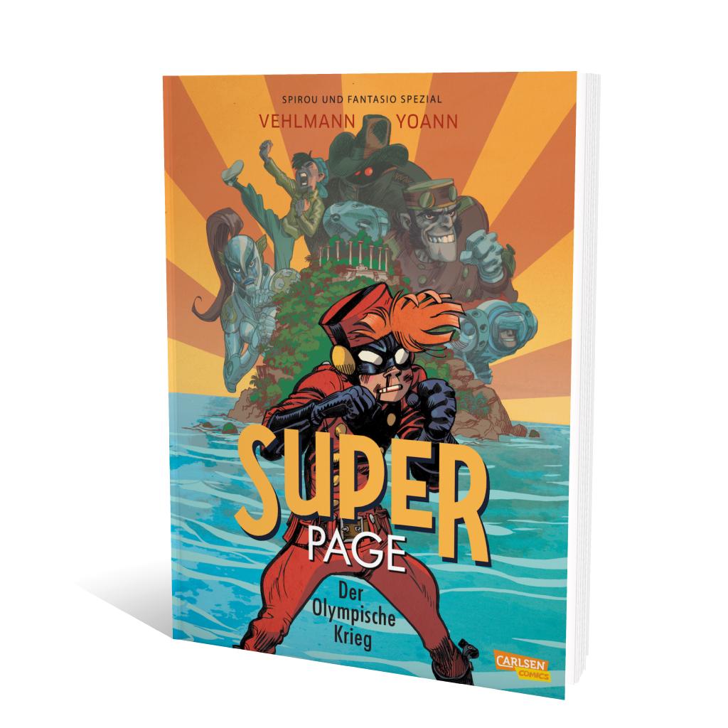 Spirou und Fantasio Spezial 33: Der Superpage 2 (Mängelexemplar)