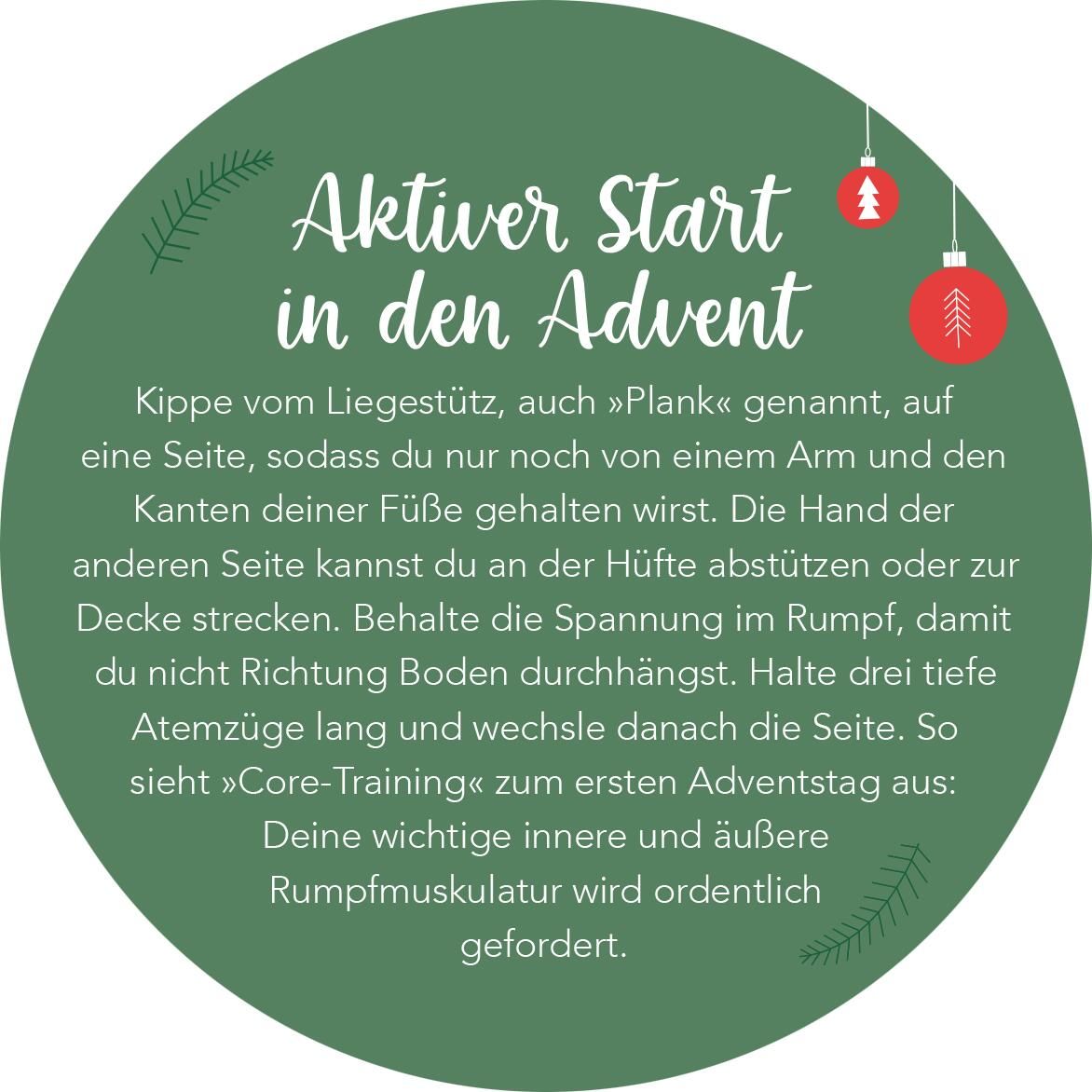 Adventskalender in der Dose. Fit im Advent (Mängelexemplar)