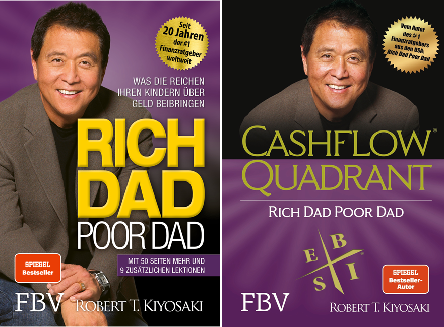 Sparpaket - Rich Dad Poor Dad + Cashflow Quadrant (Mängelexemplare)