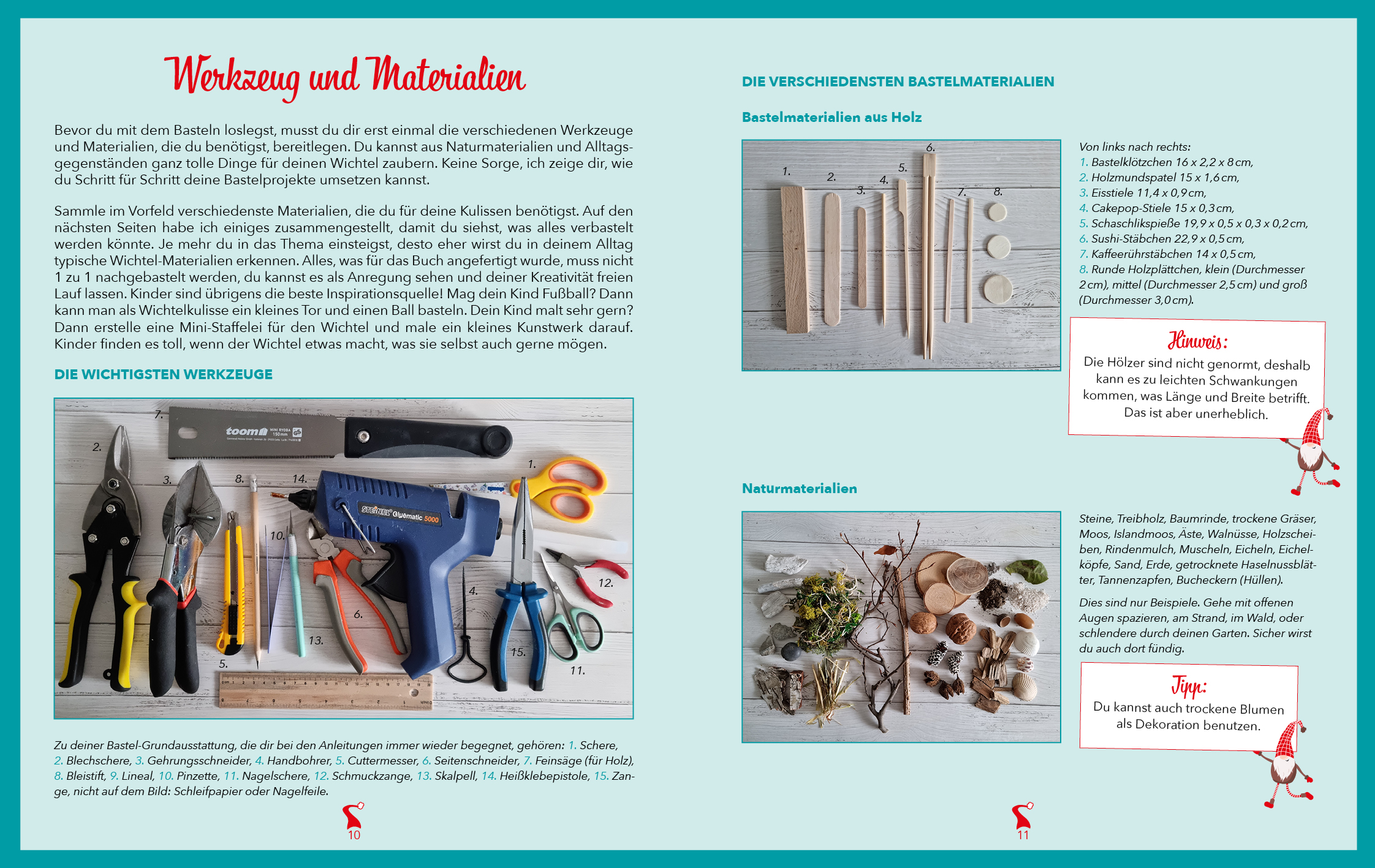 Meine Wichtel-Kreativ-Werkstatt - Süße und winzige Projekte für den Wichtel basteln (Mängelexemplar)