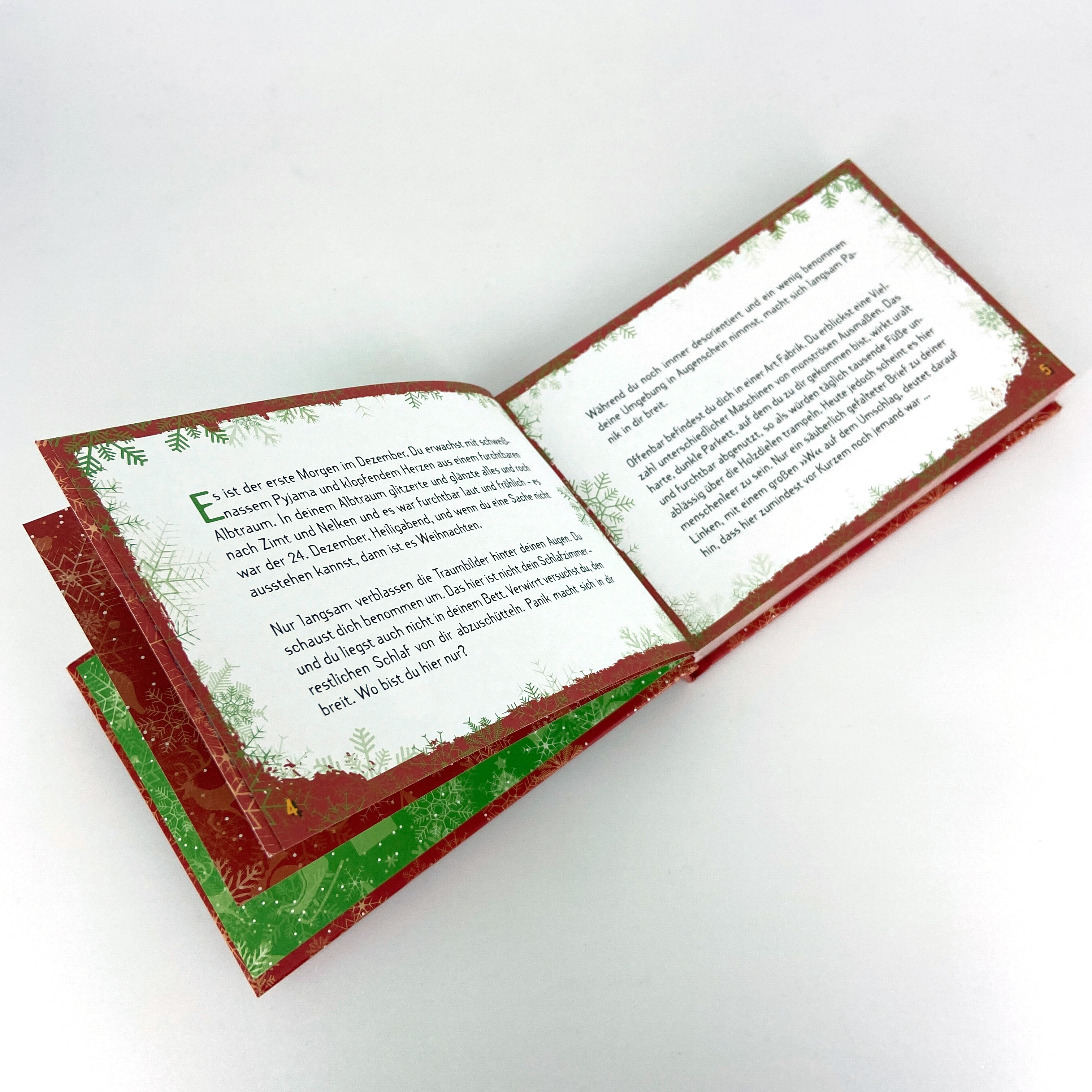 Flucht aus der Weihnachtswerkstatt-Escape-Adventskalender -Entkomme in 24 Tagen(Mängelexemplar)