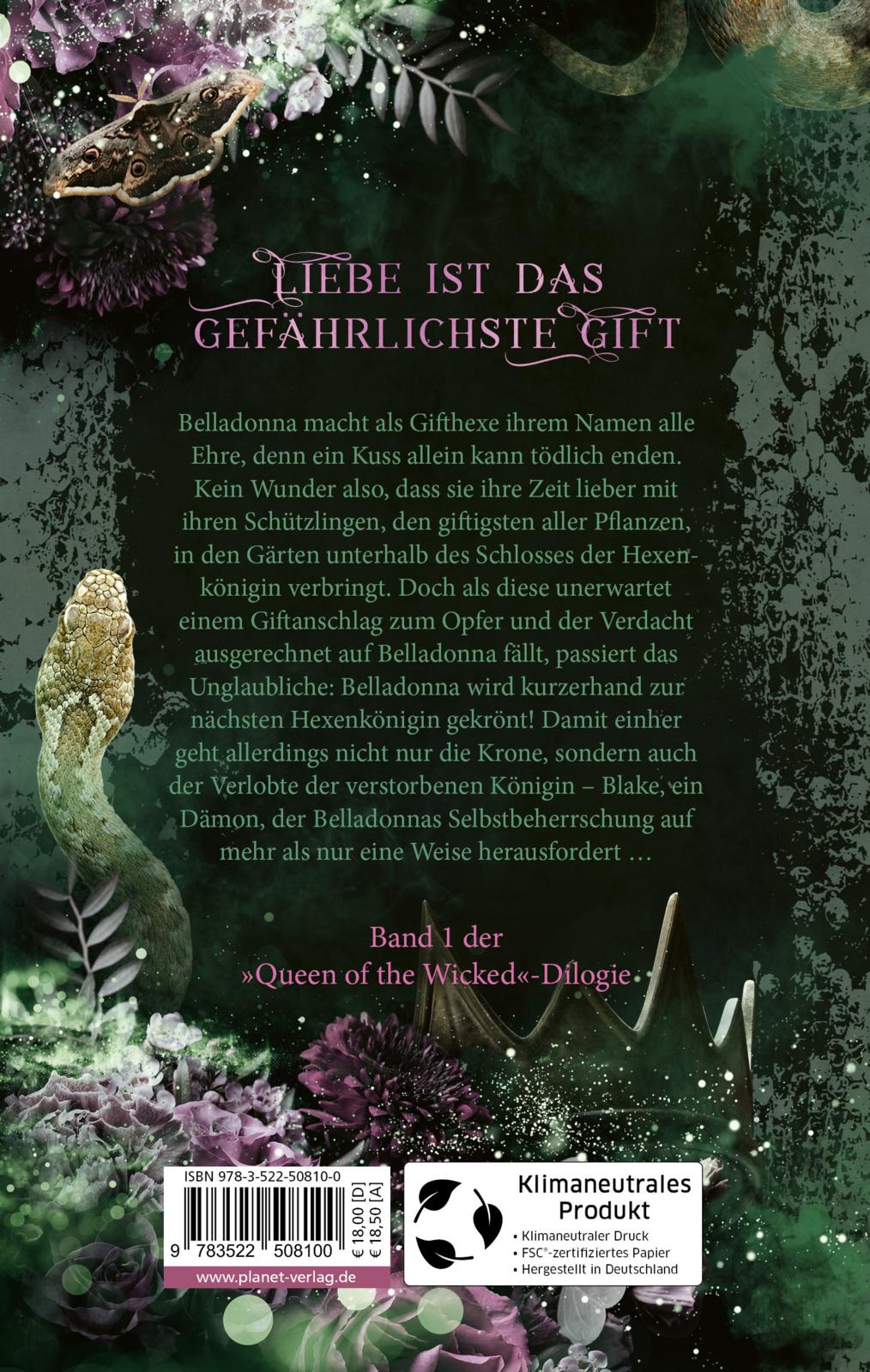 Queen of the Wicked 1: Die giftige Königin (Mängelexemplar)