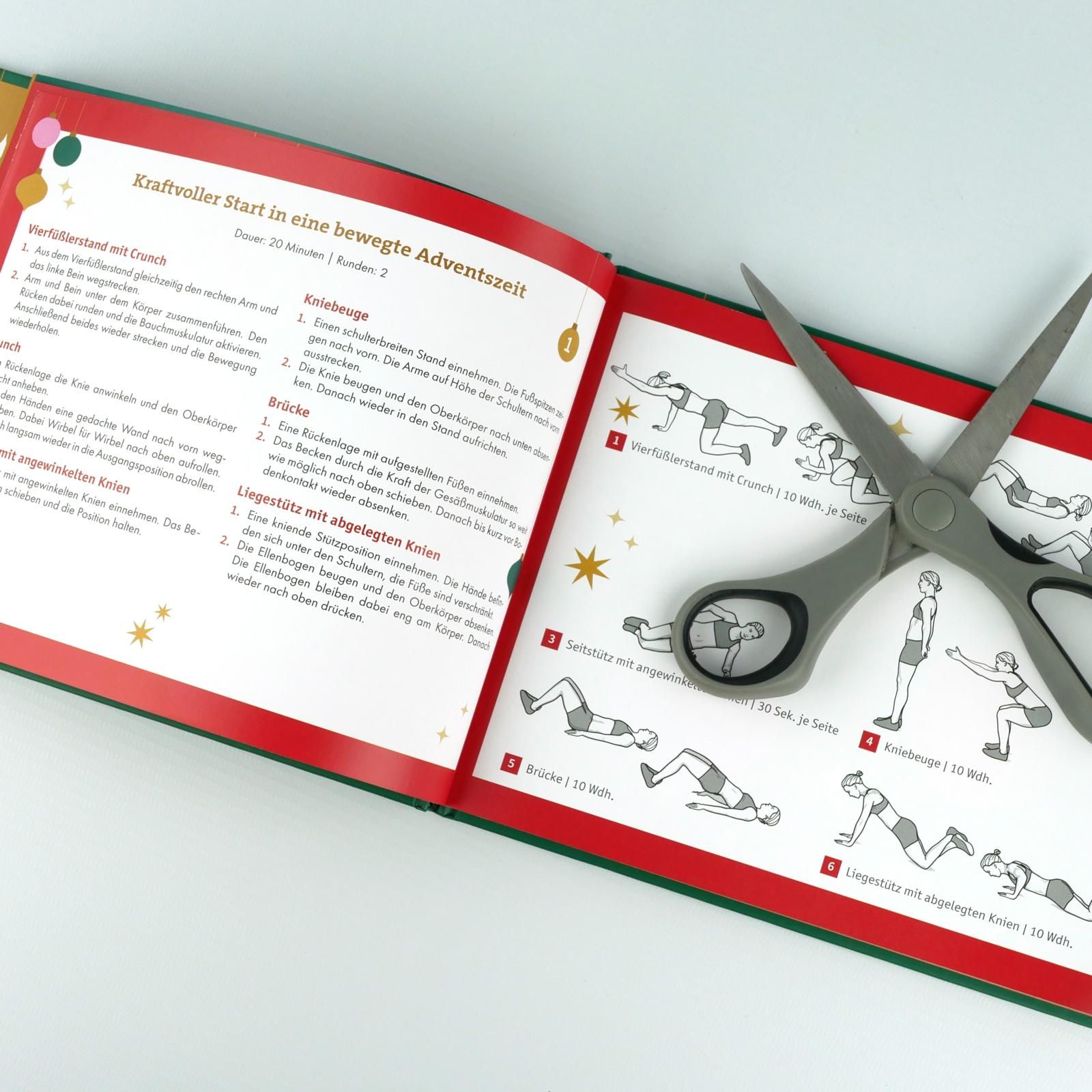 24 Workouts für den Advent (Mängelexemplar)
