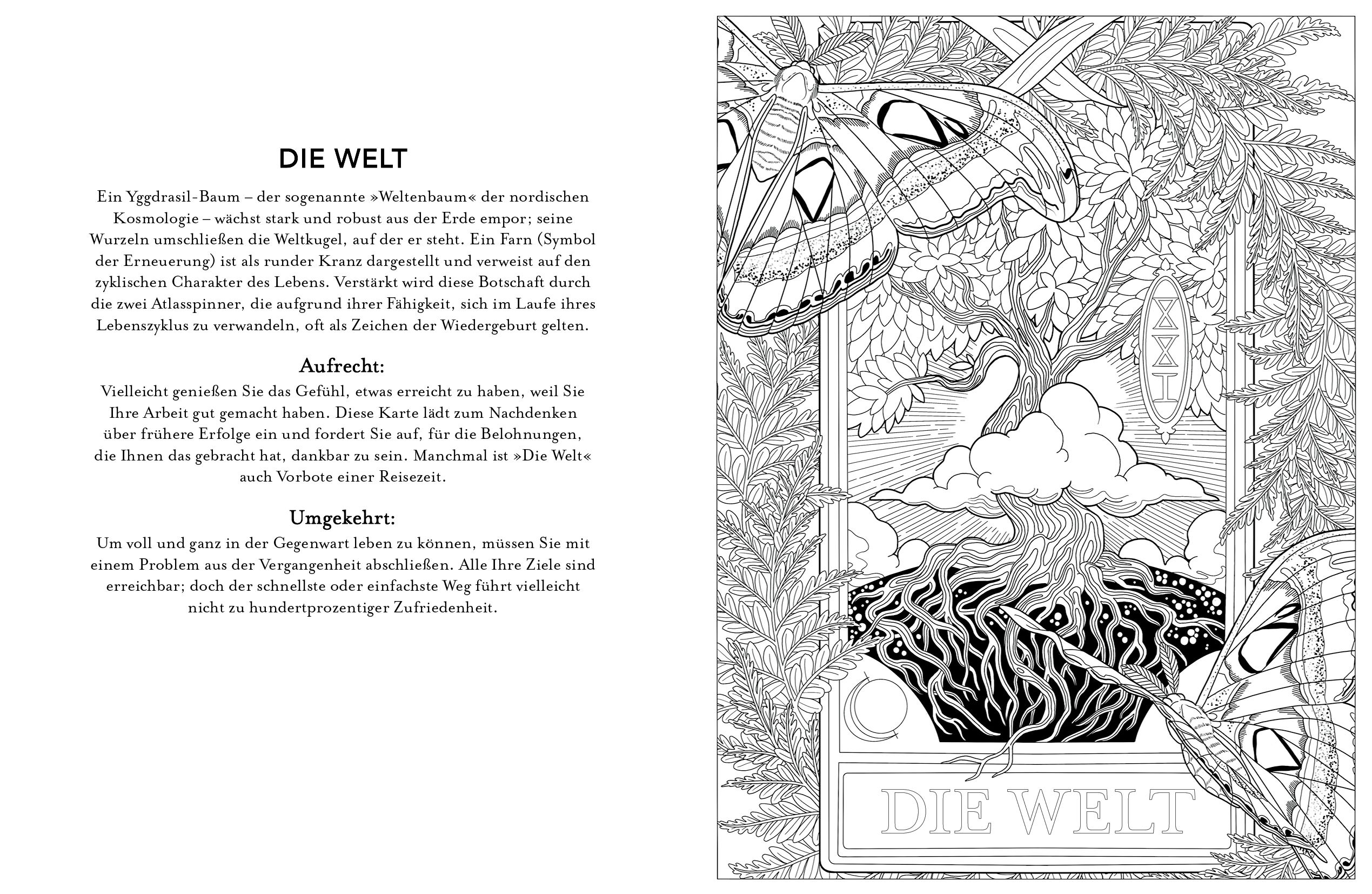 Tarot-Malbuch (Mängelexemplar)