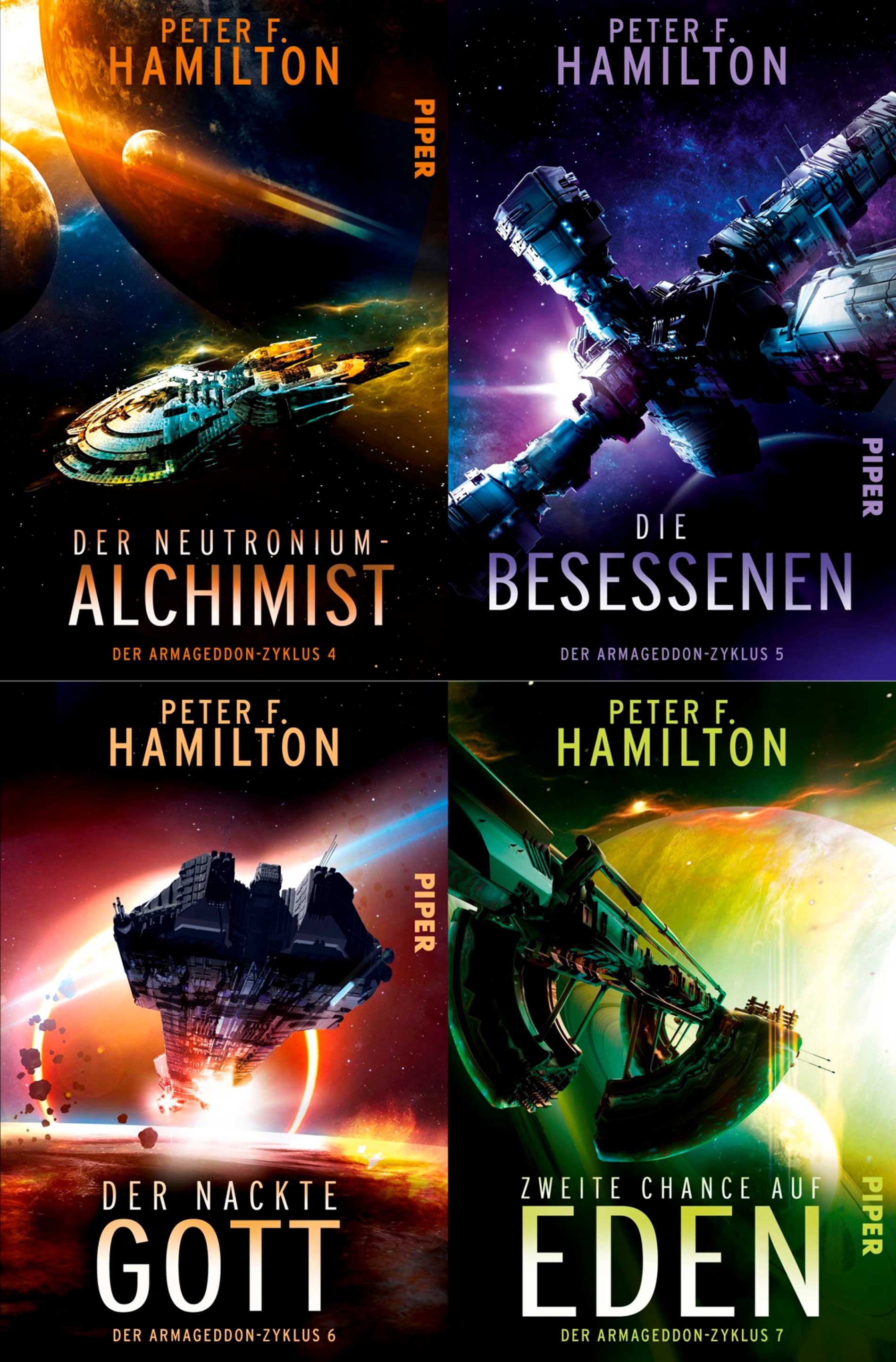 Sparpaket - Der Armageddon-Zyklus (Band 4 - 7)