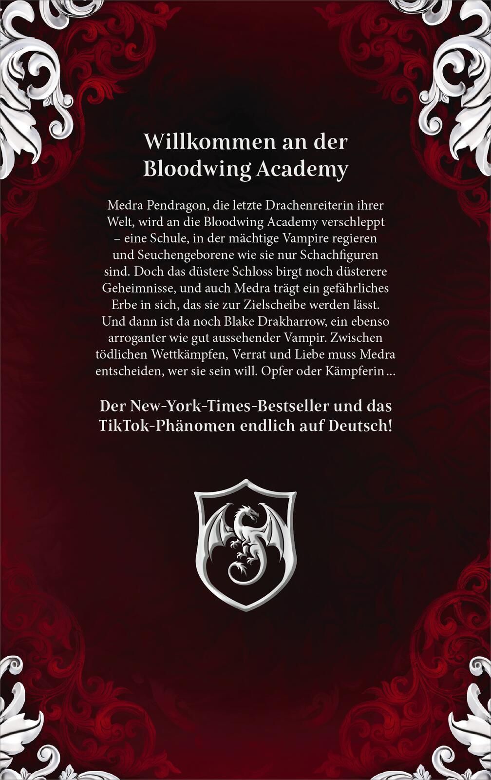 On Wings of Blood (Bloodwing Academy 1) (Mängelexemplar)