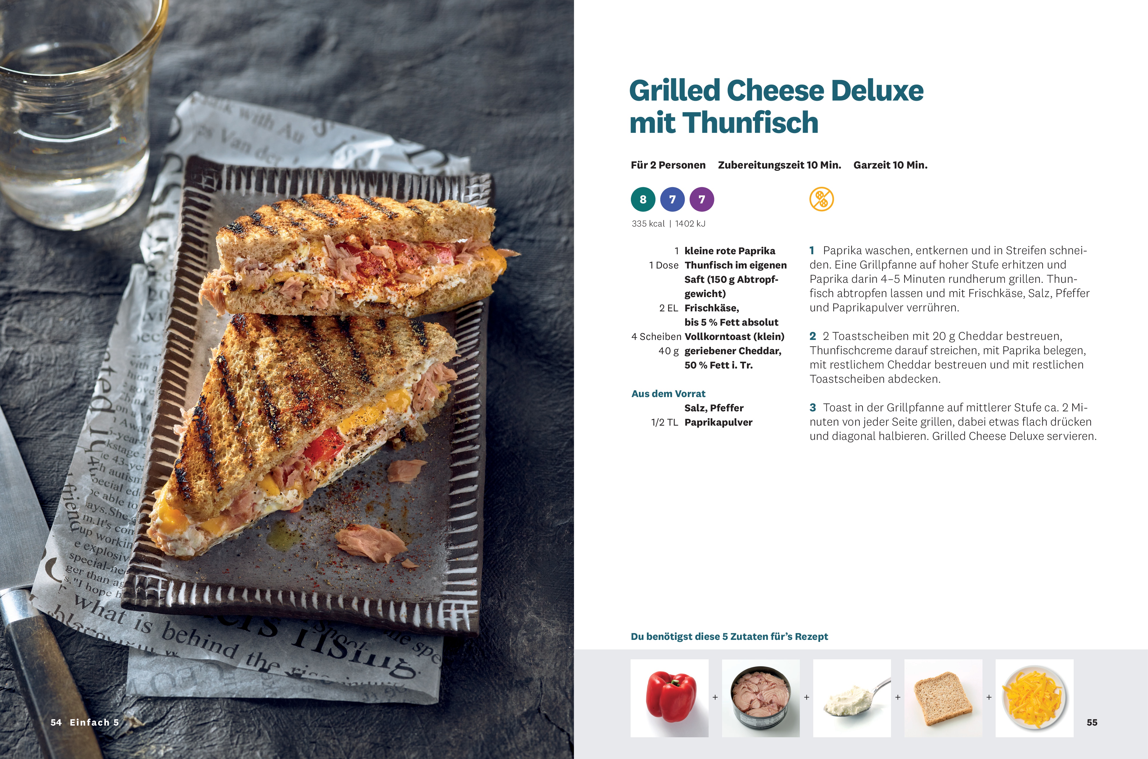 WW - Einfach 5 - Schnelle und leckere Rezepte mit nur fünf Zutaten