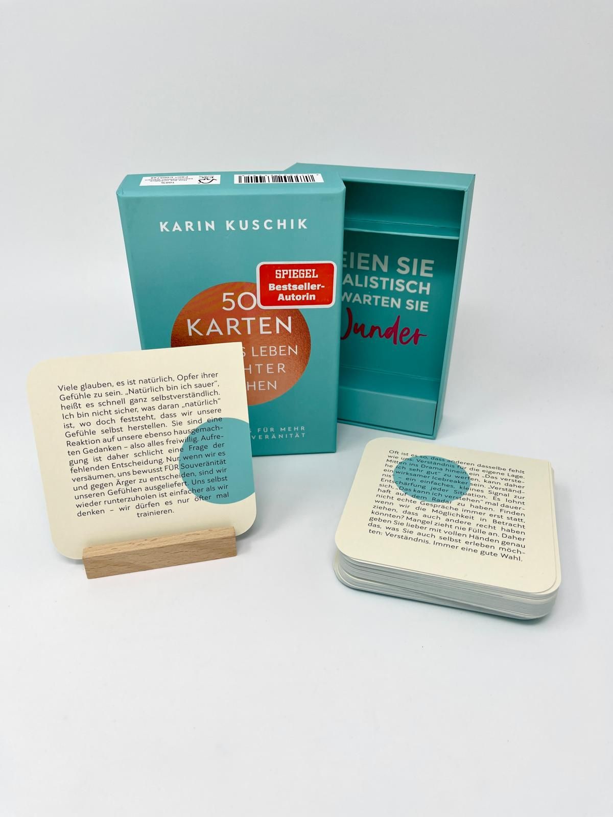 50 Sätze, die das Leben leichter machen - das Kartenset zum Buch