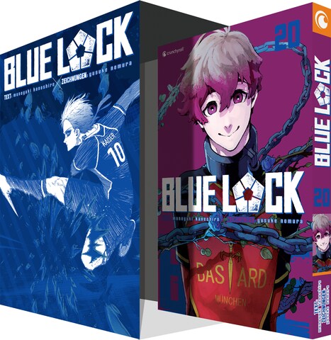 Blue Lock – Band 20 mit Sammelschuber (Mängelexemplar)