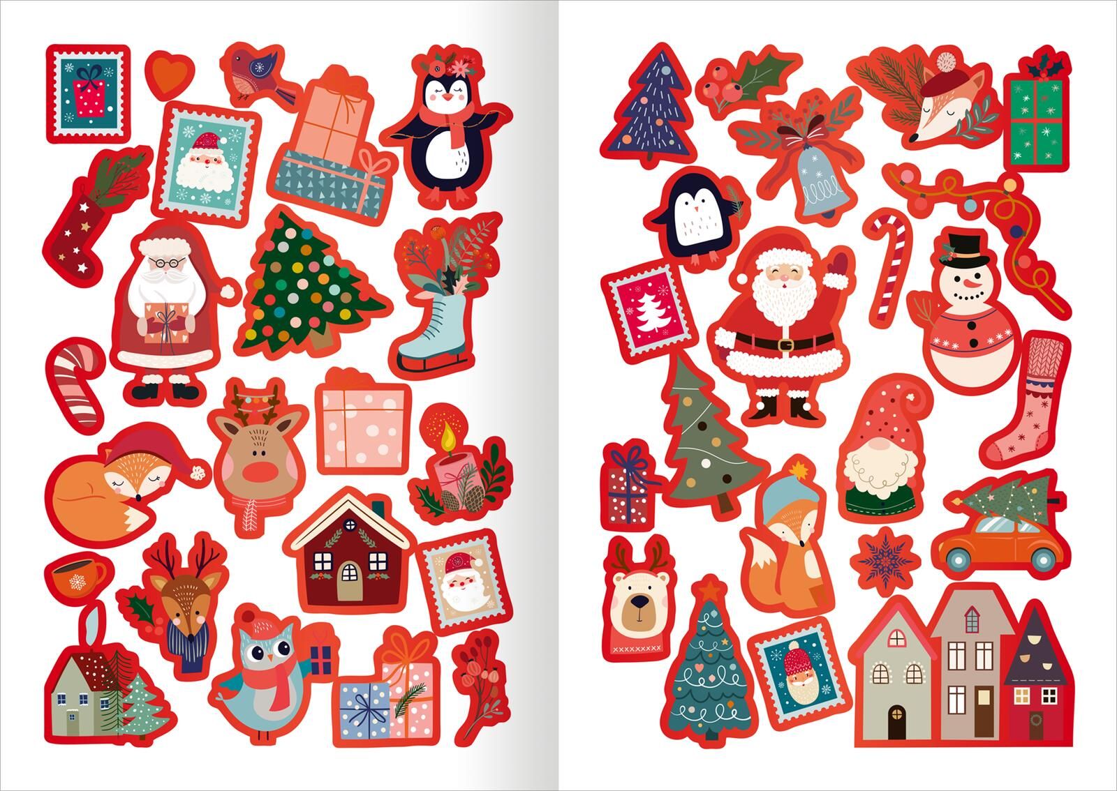 Sticker Adventskalenderverschönerer