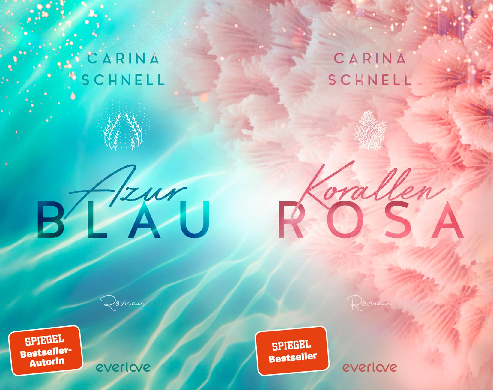Sparpaket - Azurblau | Korallenrosa (Mängelexemplare)