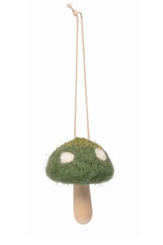 Anhänger Waldpilz (grün)