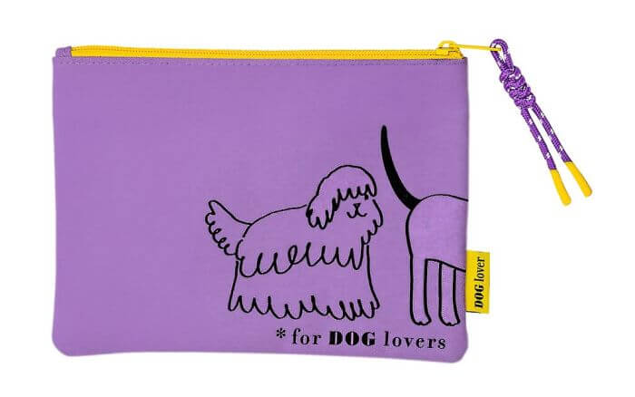 X_Kleine Tasche Dog Lover (Motiv wird zufällig gewählt)