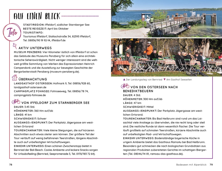 Wochenend und Radelglück – Kleine Fahrrad-Auszeiten in Oberbayern (Mängelexemplar)