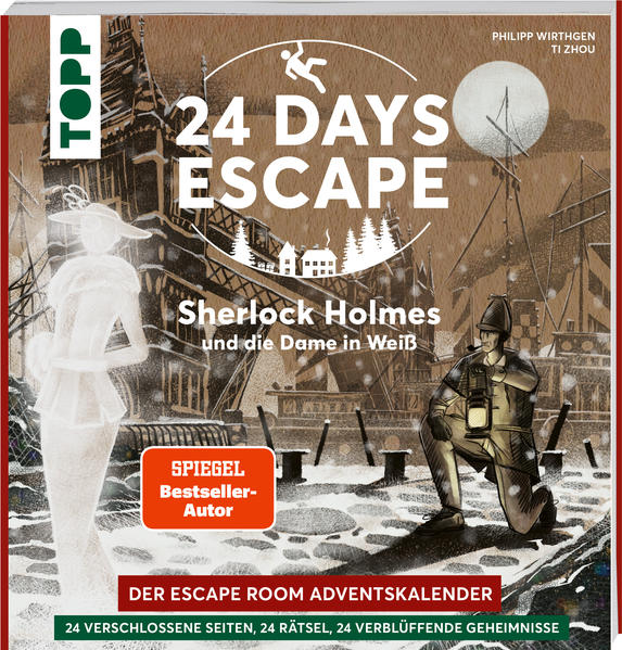 584cb12afdd49251c0d3c07f3eecb9881690193625 24 DAYS ESCAPE – Der Escape Room Adventskalender (Mängelexemplar)
