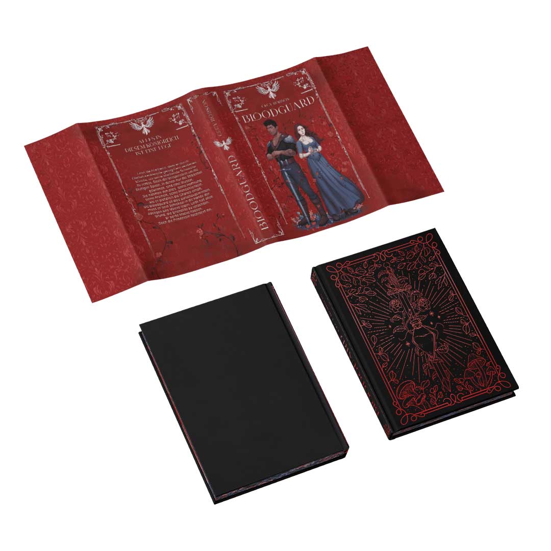 Bloodguard - Exklusivausgabe mit Farbschnitt - Bücherbüchse (Mängelexemplar)