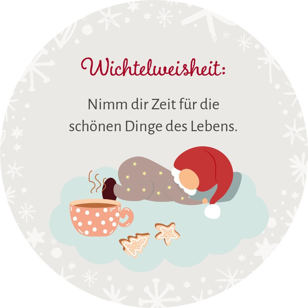 Adventskalender in der Dose. 24 Wichtelweisheiten für den Advent (Mängelexemplar)