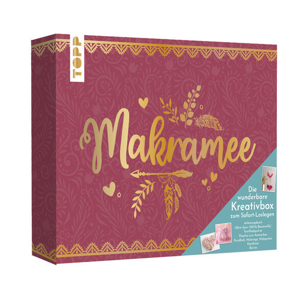 Makramee knüpfen - Die wunderbare Kreativbox Makramee knüpfen - Die wunderbare Kreativbox