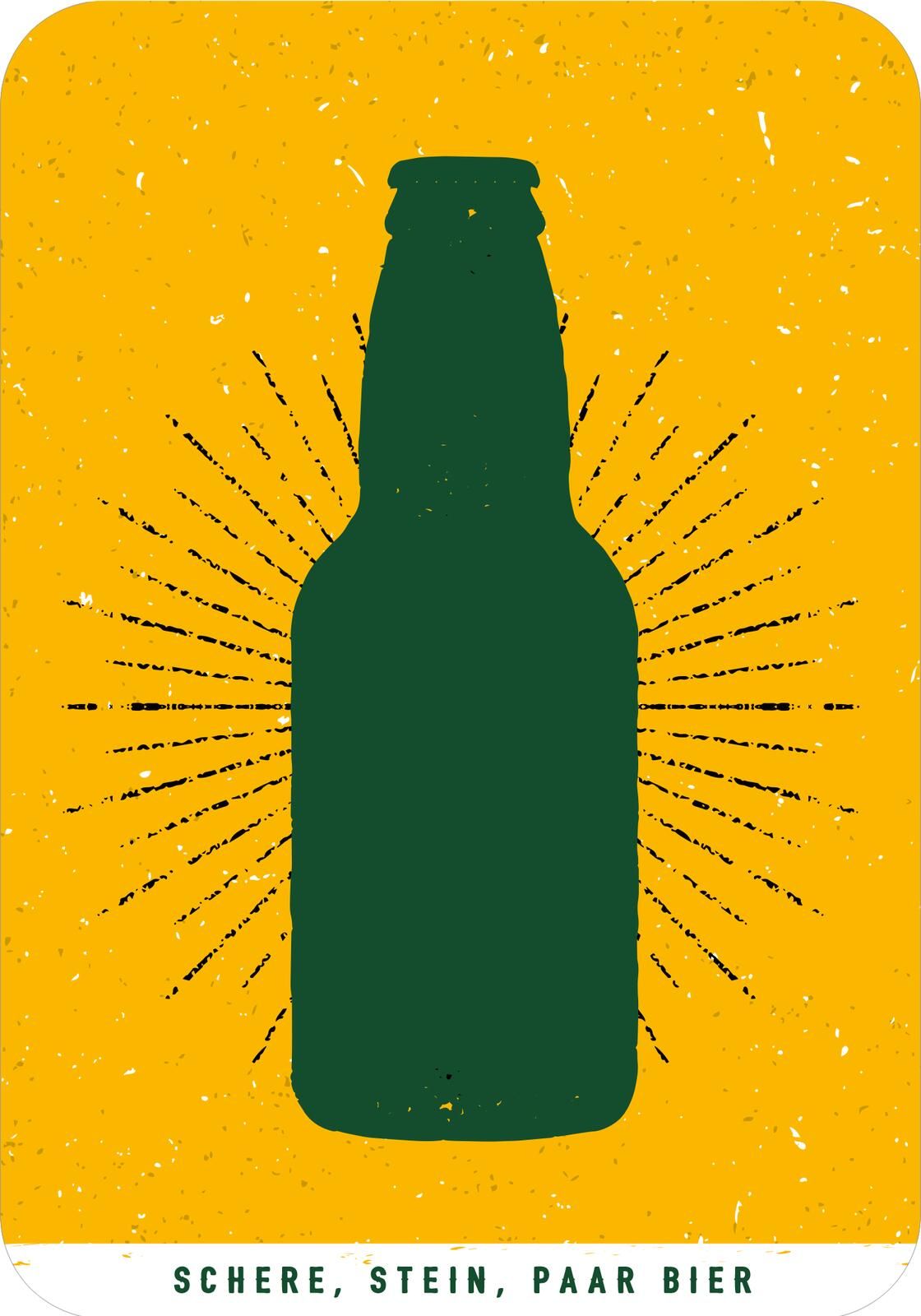 Schere, Stein, paar Bier (Mängelexemplar)