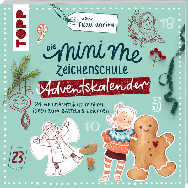 Die Mini me Zeichenschule Adventskalender von Frau Annika (Mängelexemplar)