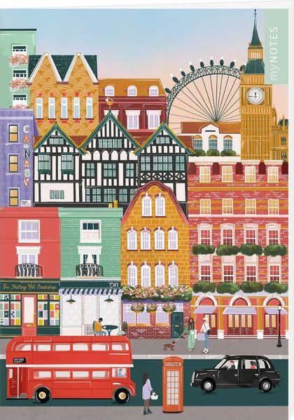 myNOTES Papeterie: Notizheft Simply, Katy – London
