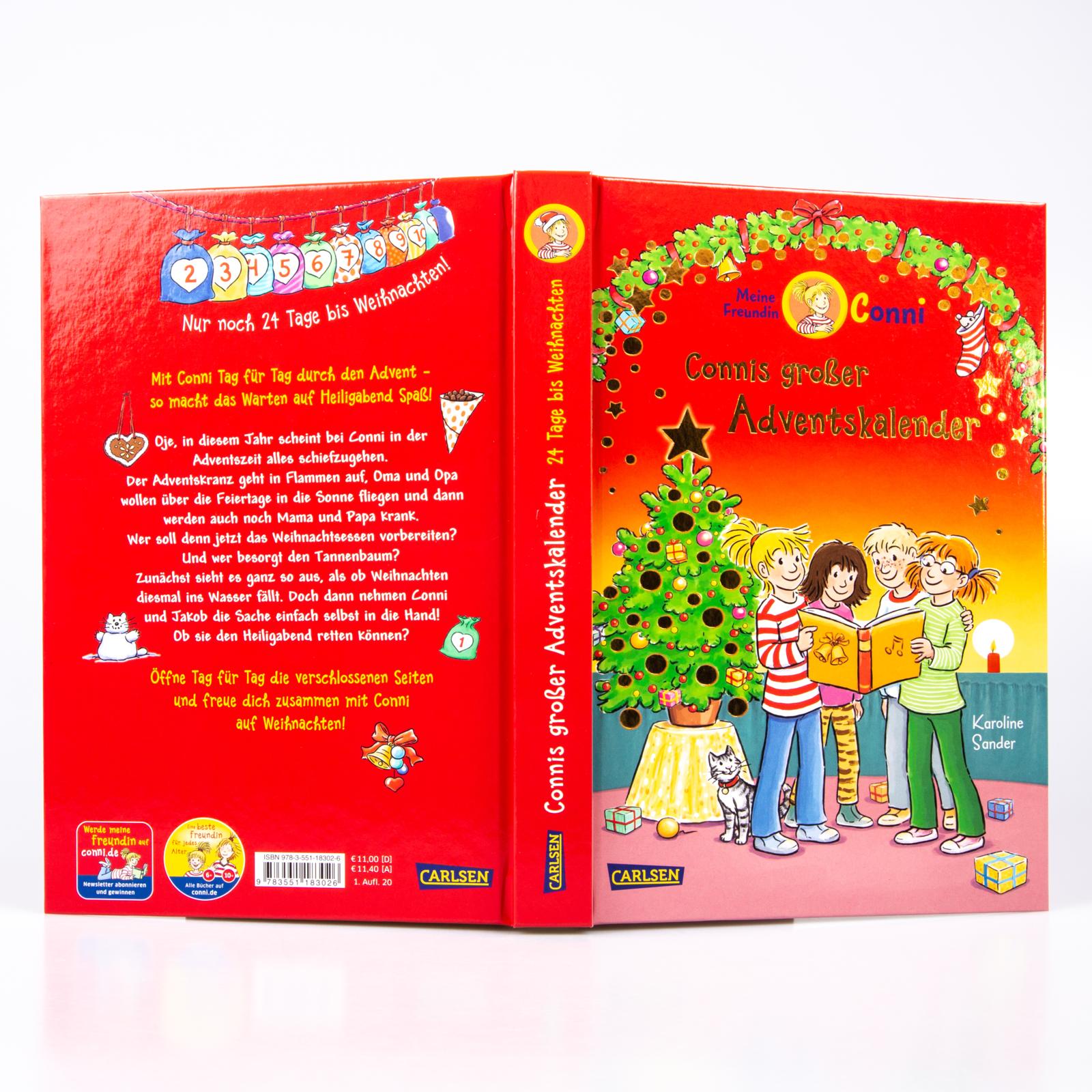 Meine Freundin Conni - Connis großer Adventskalender - 24 Tage bis Weihnachten (Mängelexemplar)