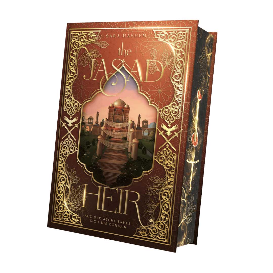 The Jasad Heir - Exklusivausgabe mit Farbschnitt - Bücherbüchse (Mängelexemplar)