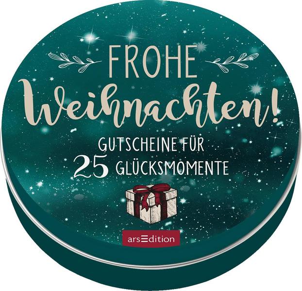 e46c3448142a4b9db41a140cb3a446f11693917783 Frohe Weihnachten! - Gutscheine für 25 Glücksmomente