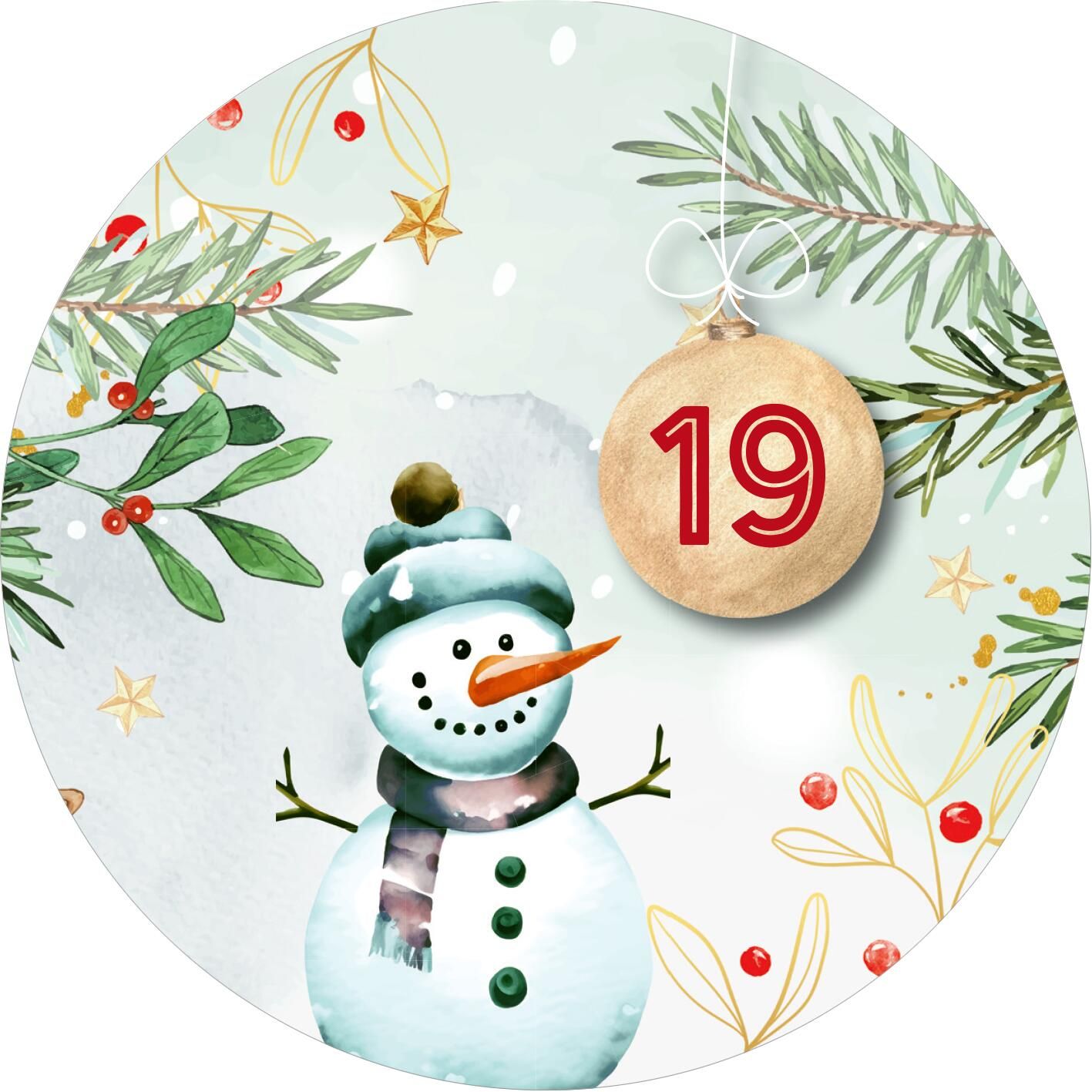 Adventskalender in der Dose. Adventsglück für dich (Mängelexemplar)