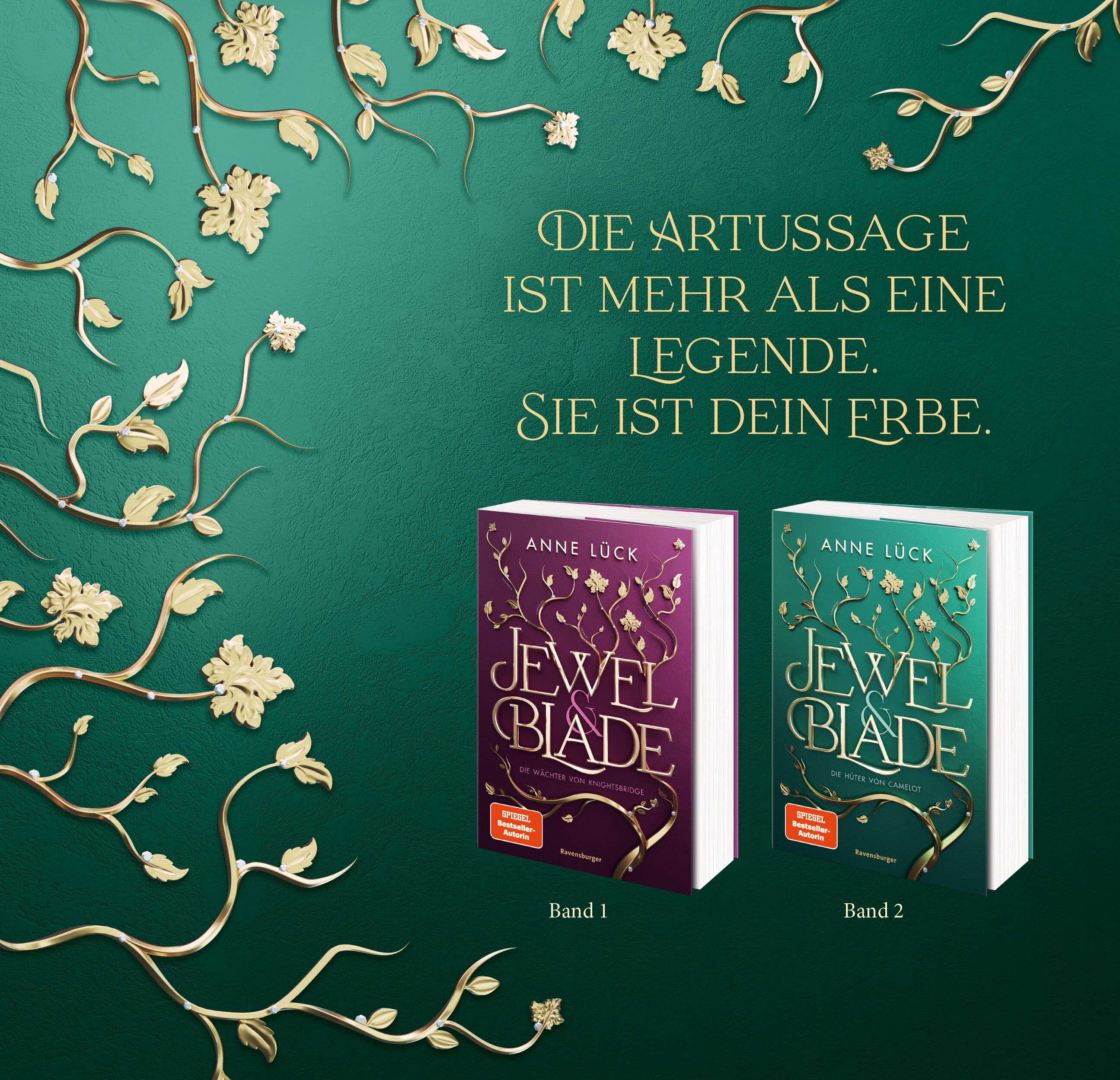 Jewel & Blade, Band 2 - Die Hüter von Camelot (Mängelexemplar)