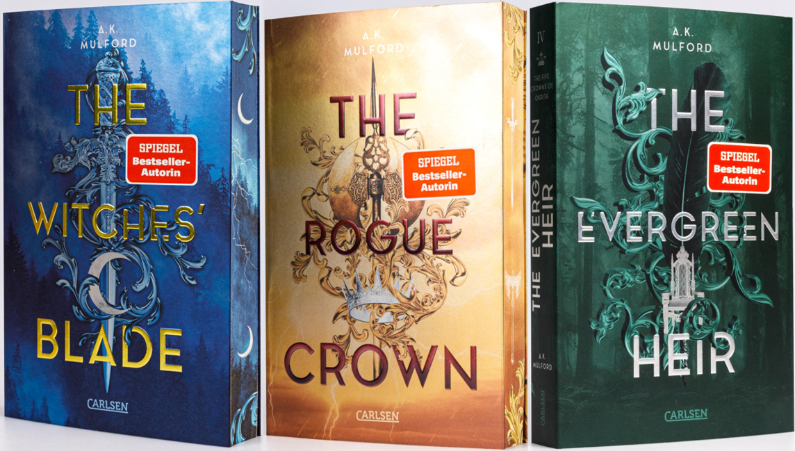 Sparpaket - The Five Crowns of Okrith (Band 2 - 4) (Mängelexemplare)