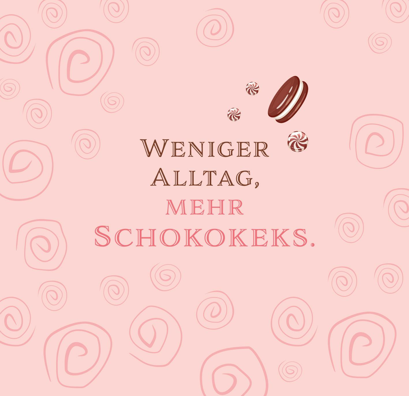 Schokolade fragt nicht, Schokolade versteht - Glücksgefühle für dich