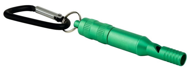 X_Expedition Natur Signalpfeife mit Aufbewahrungskapsel (Farbe wird zufällig gewählt)