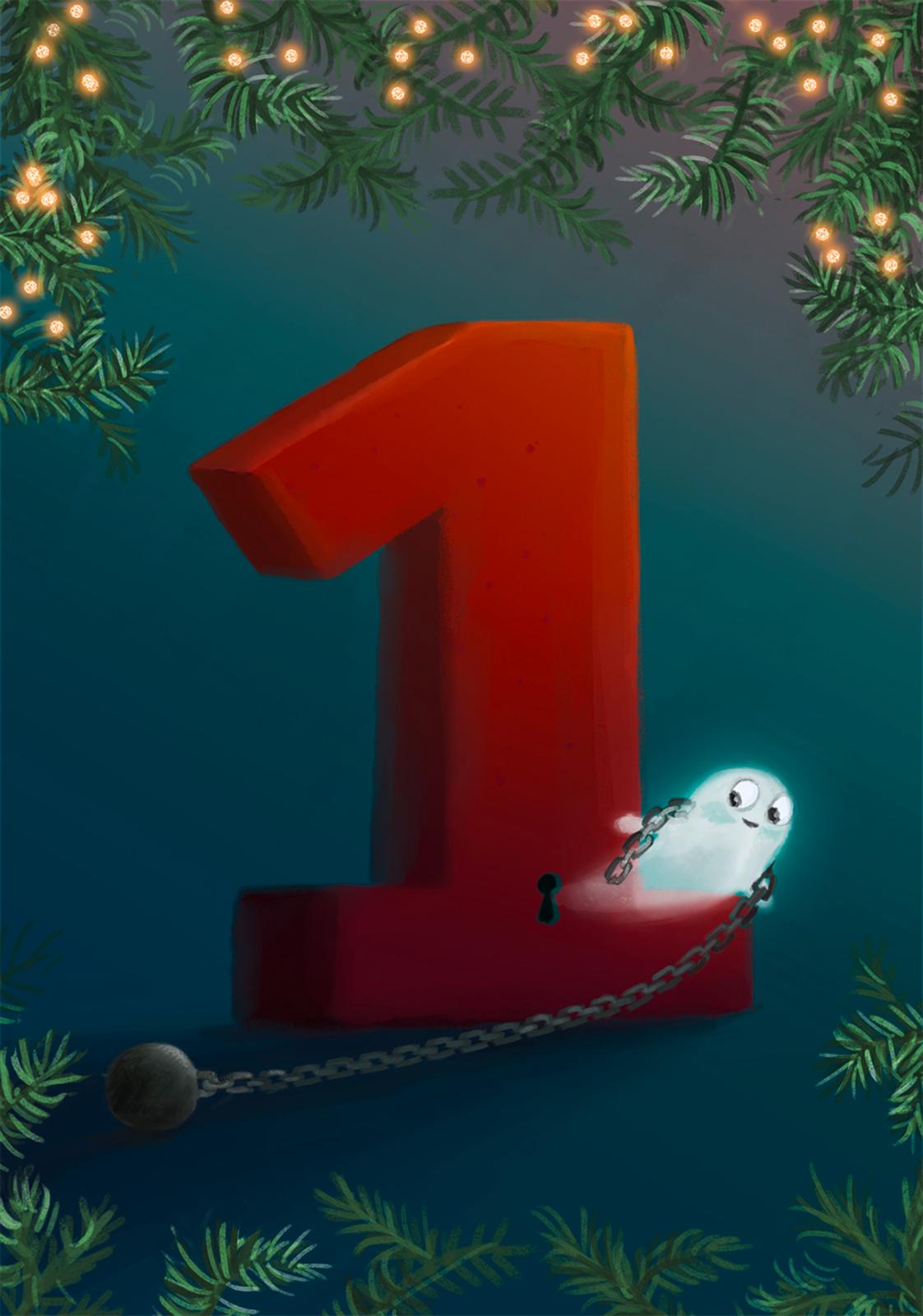 Das Weihnachtsgespenst (Mängelexemplar)