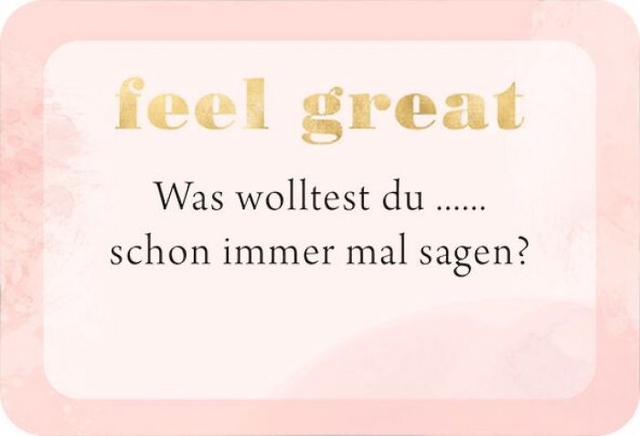 X_Omm for you - Das Feel Good Spiel