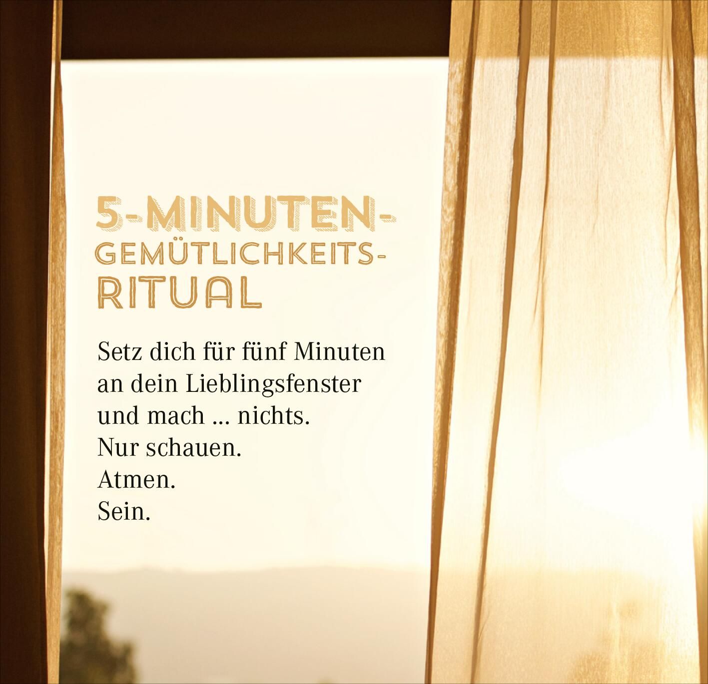 Nimm dir Zeit für Gemütlichkeit (Mängelexemplar)