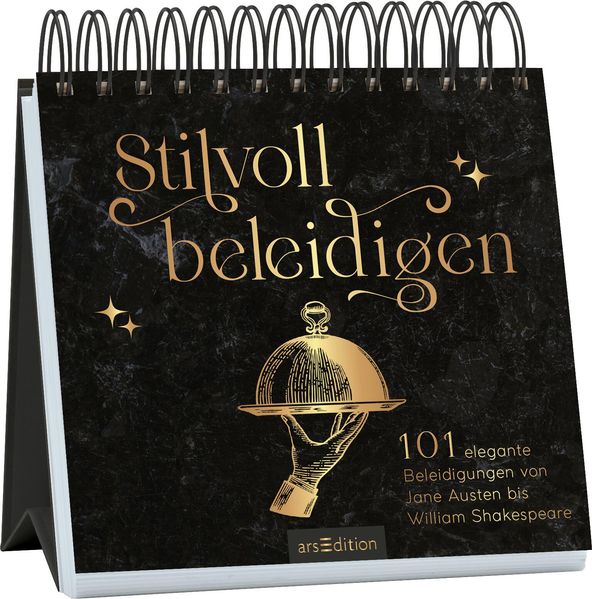 Stilvoll beleidigen (Mängelexemplar)