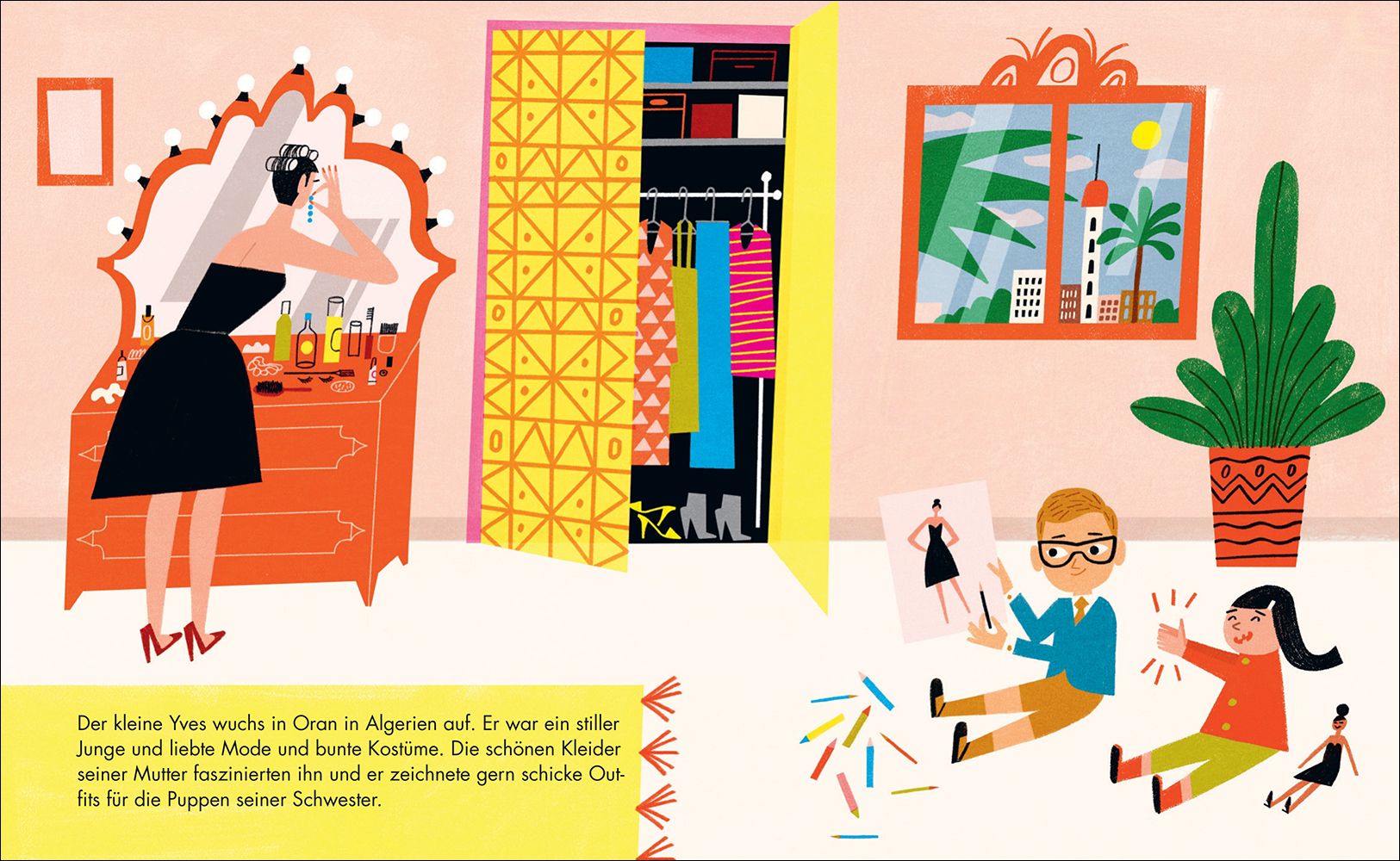 Yves Saint Laurent – Little People, BIG DREAMS (Deutsche Ausgabe) (Mängelexemplar)