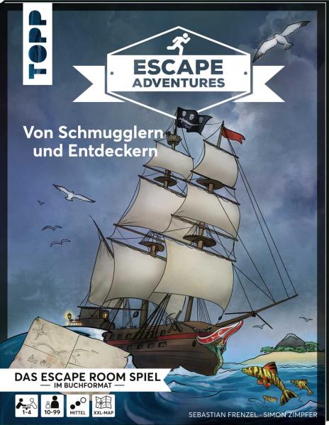 Escape Adventures – Von Schmugglern und Entdeckern-Ultimatives Escape-Room-Erlebnis (Mängelexemplar)