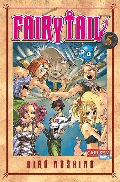 Fairy Tail 5 - Wilde Manga-Fantasy-Abenteuer der berühmtesten Magiergilde (Mängelexemplar)