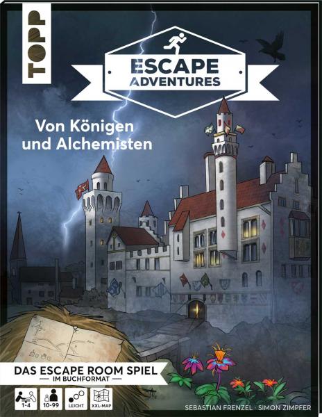 Escape Adventures-Von Königen und Alchemisten-Das ultimative Escape-Room-Erlebnis (Mängelexemplar)