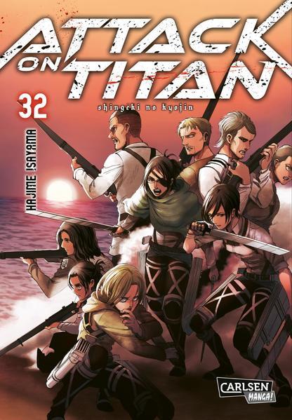 Attack on Titan 32 - Atemberaubende Fantasy-Action (Mängelexemplar)