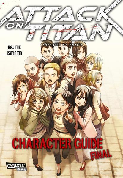 Attack on Titan: Character Guide Final (Mängelexemplar)