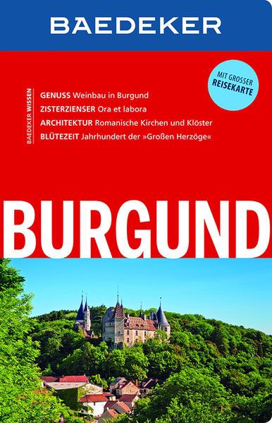 Baedeker Reiseführer Burgund - mit GROSSER REISEKARTE (Mängelexemplar)