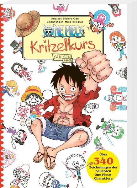 One Piece Kritzelkurs - Mehr als 340 niedliche Piraten-Illustrationen (Mängelexemplar)