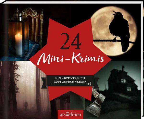24 Mini-Krimis - Ein Adventsbuch zum Aufschneiden (Mängelexemplar)