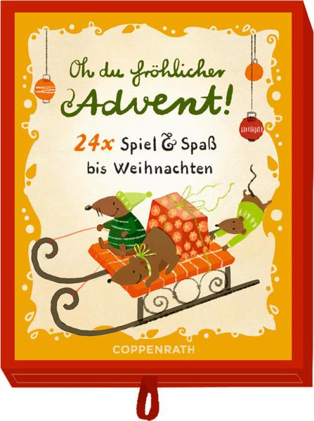Schachtelspiel - Oh du fröhlicher Advent! - 24 x Spiel &amp; Spaß bis Weihnachten